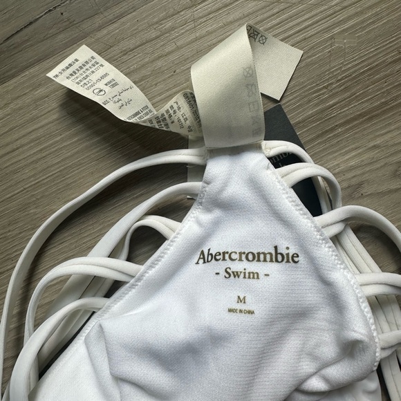 A&F white bathing suit bottoms - Picture 3 of 4